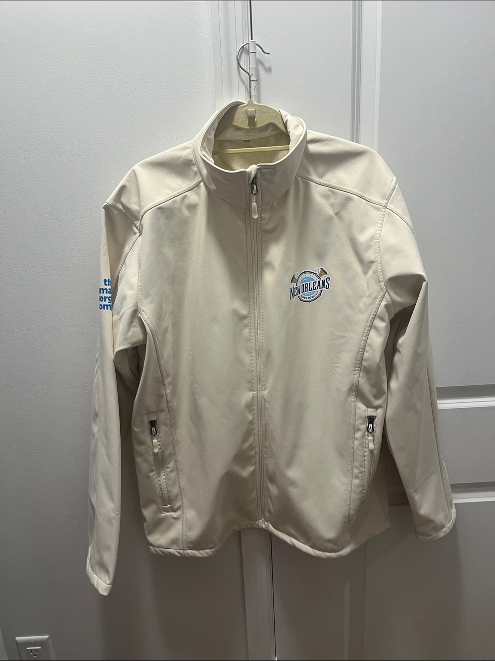 New Orleans Cream Softshell Jacket
